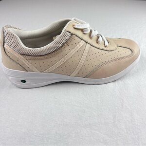 AS IS -GRASSHOPPERS Pure Fit Premium Podiatrist Walking LEATHER Womens Shoes 10W